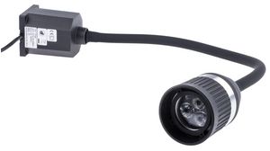 LED-maskinlampa Euro typ C-kontakt (CEE 7/16), 3W, 240V, 520mm